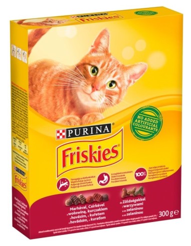 Friskies Adult - Meat, Chicken, Vegetables 300g