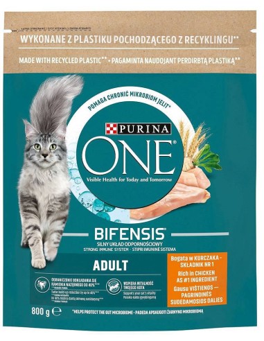 Purina One Adult Rich in Chicken and Whole Grains 800g