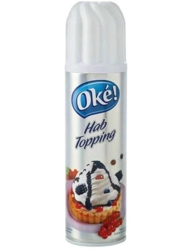 Oke! Hab Topping Non Dairy Whipped Cream 241ml