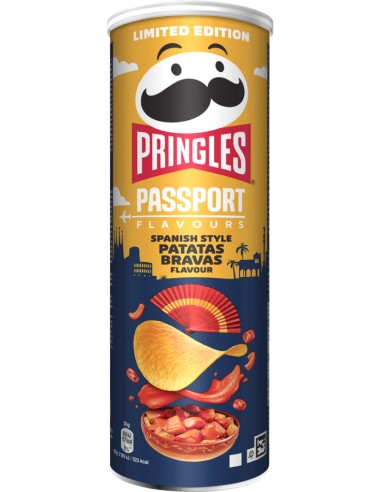 Pringles Patatas Bravas 165g
