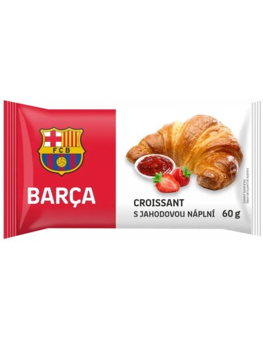Barça Croissant Strawberry Flavor 60g