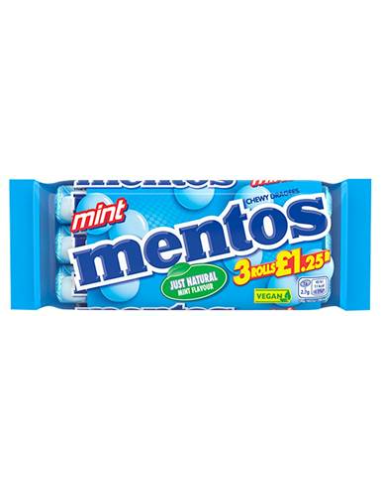 Mentos Mint 3Pk 114g