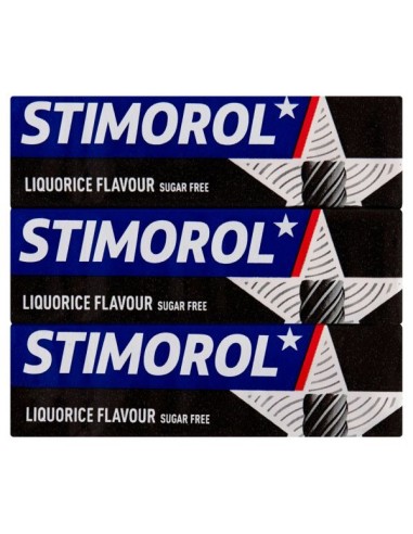 Stimorol Real Liquorice 3Pk 42g