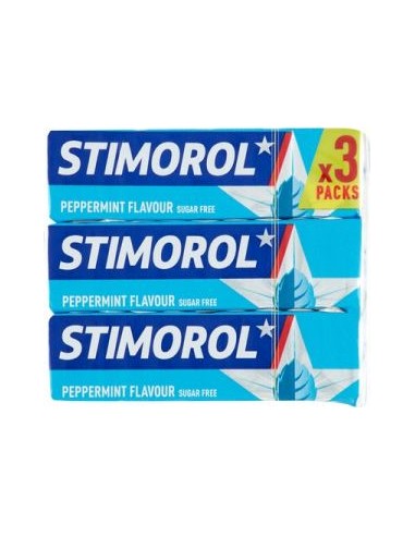 Stimorol Peppermint 3Pk 42g