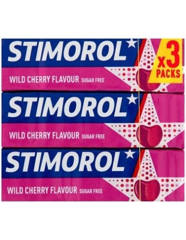 Stimorol Wild Cherry 3Pk 42g