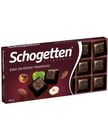 Schogetten Dark & Hazelnuts 100g