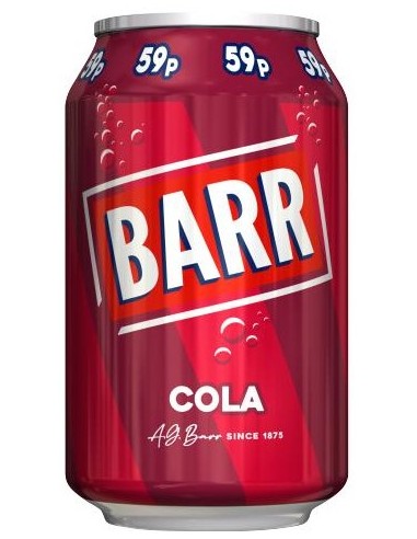 Barr Cola PMP 59p 330ml