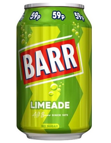 Barr Limeade PMP 59p 330ml