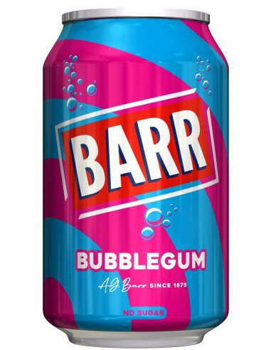 Barr Bubblegum PMP 59p 330ml