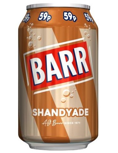 Barr Shandyade PMP 59p 330ml