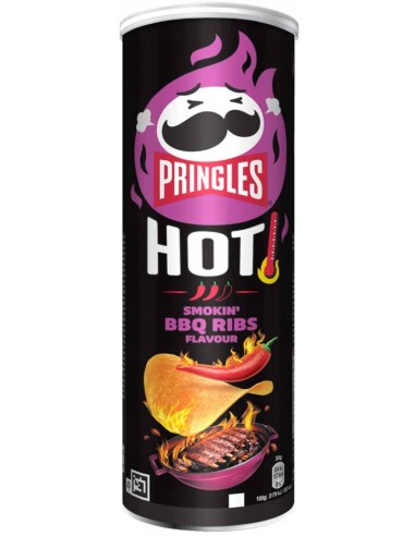 Pringles Hot Smokin' BBQ Ribs 160g