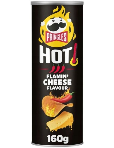 Pringles Hot Flamin' Cheese 160g