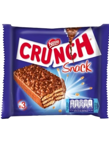 Nestlé Crunch Snack Milk Chocolate 3Pk 99g