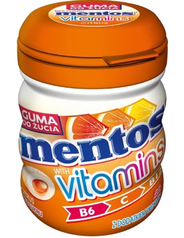 Mentos Vitamins Citrus 50g