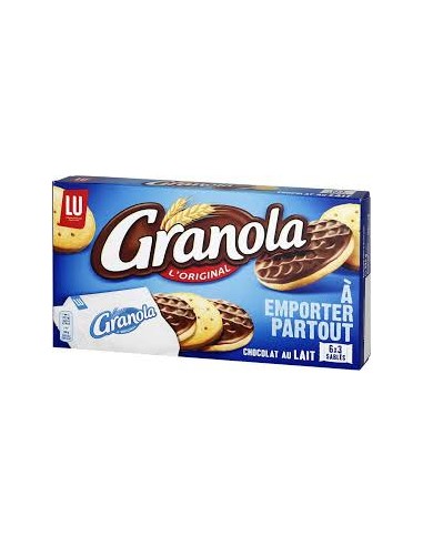 Lu Granola Pocket Chocolat au Lait 225g