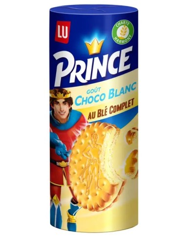 Lu Prince Gouter Choco Blanc 300g