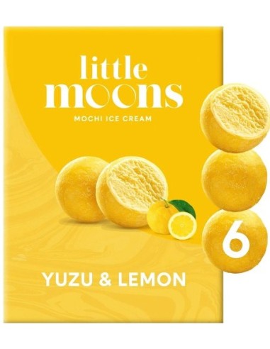 Little Moons Mochi Yuzu Citron 6x32g