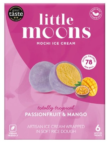 Little Moons Mochi Passionfruit & Mango 6x32g