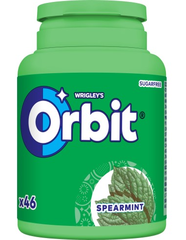 Orbit Spearmint Bottle 64g