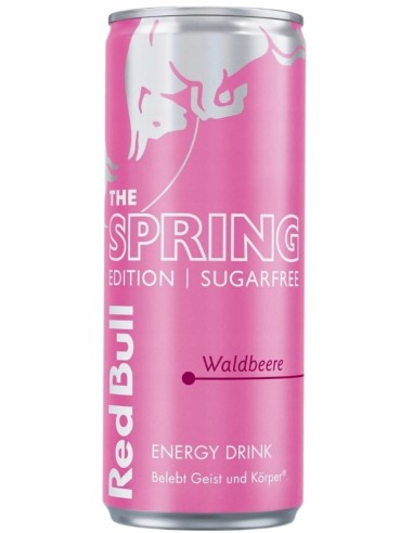 Red Bull Energy Drink Spring Edition Pink 250ml