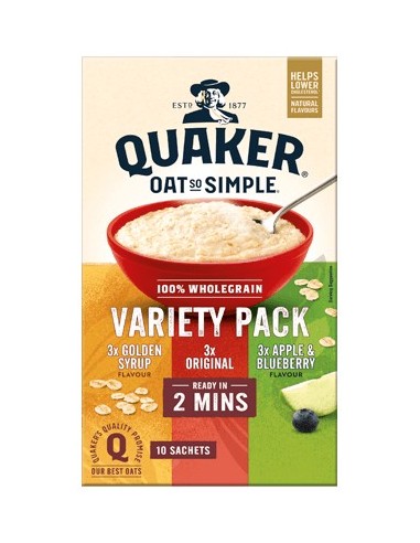 Quaker Oat So Simple Variety 9Pk 297g