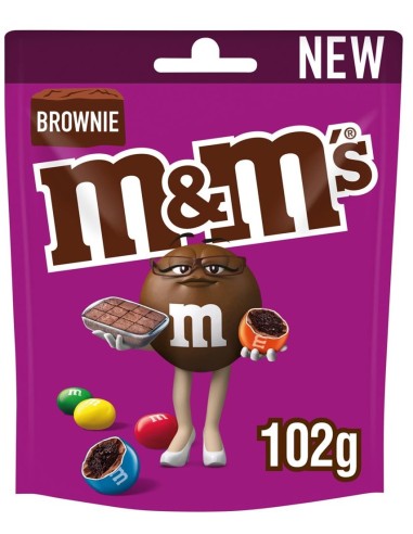 M&M's Brownie Pouch 102g