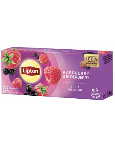 Lipton Raspberry & Elderberry 25tb