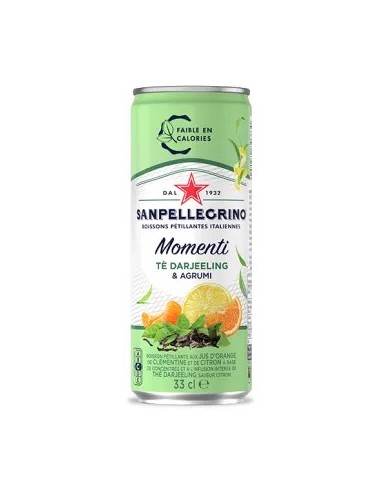 San Pellegrino Momenti Green Tea 33cl