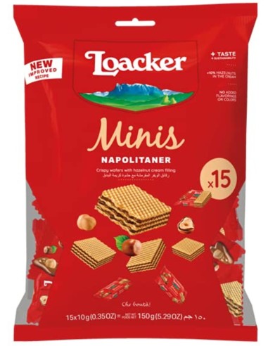 Loacker Wafer Minis Napolitaner 150g