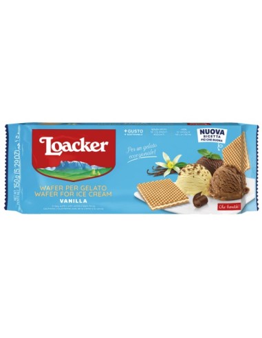 Loacker Wafer Thins Gelato Vanilla 150g