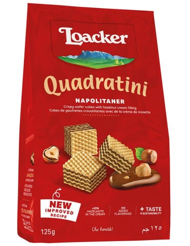 Loacker Quadratini Waffles Napolitaner 125g