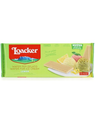 Loacker Wafer Thins Gelato Lemon 150g