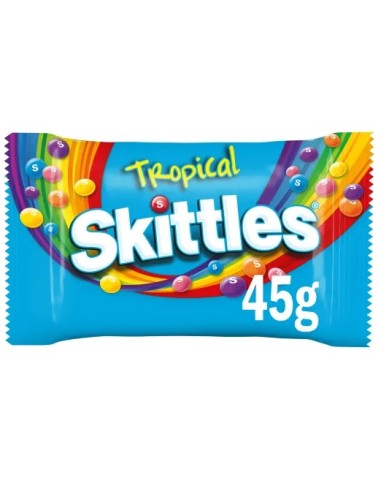 Skittles Sweets Bag Tropical 45g