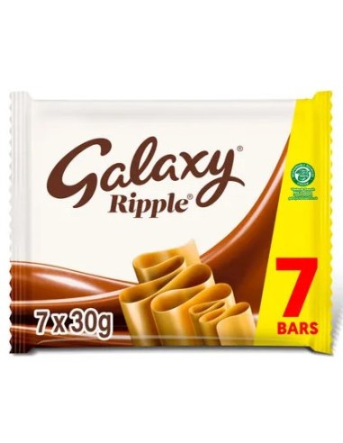 Galaxy Ripple 7Pk 210g