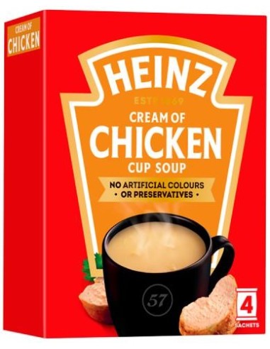 Heinz Cream of Chicken Cup Soup 68g