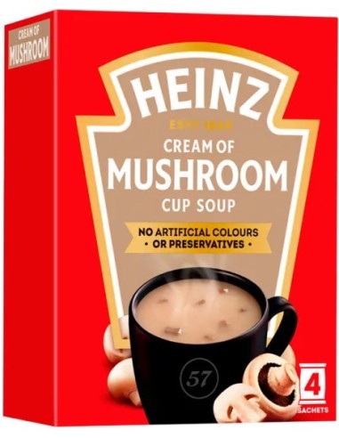 Heinz Cream of Mushroom Dry Cup Soup 70g