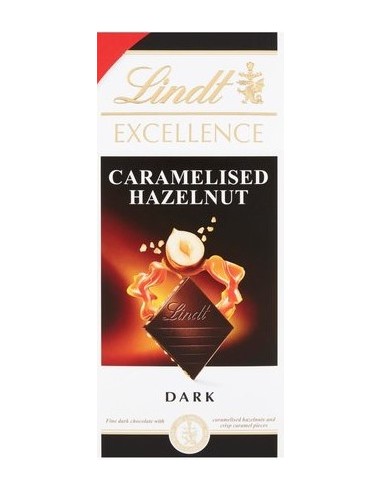 Lindt Excellence Caramelised Hazelnut 100g