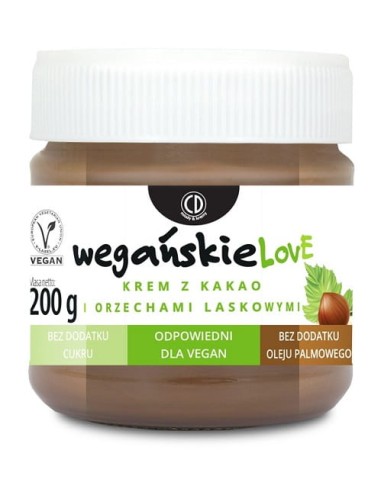 CD WegańskieLove Vege Cacao & Hazelnut Spread 200g