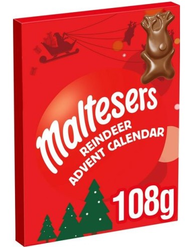 Maltesers Reindeer Chocolate Christmas Advent Calendar 108g