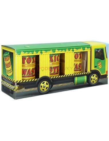 Toxic Waste Truck Yellow Drum 3Pk 126g