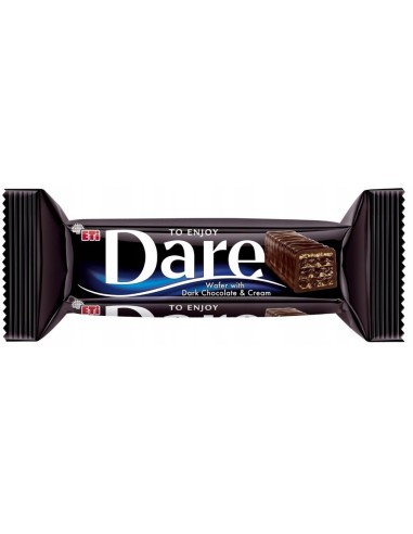 Dare Wafer with Dark Chocolate & Cream 50g