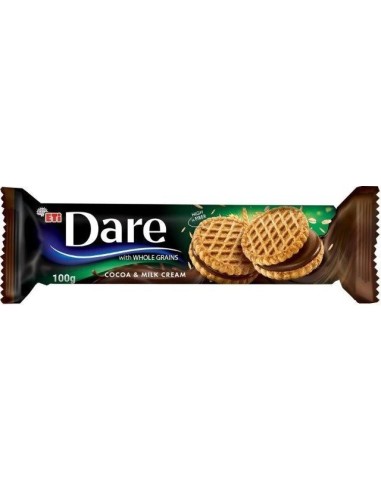 Dare Milk & Cocoa Cream Biscuits 100g