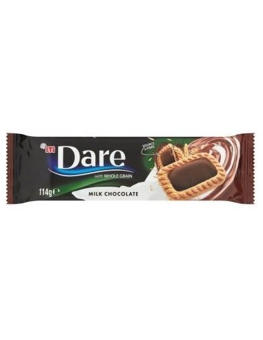 Dare Milk Chocolate Biscuit 114g