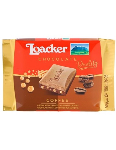 Loacker Chocolate Duality Coffee 50g