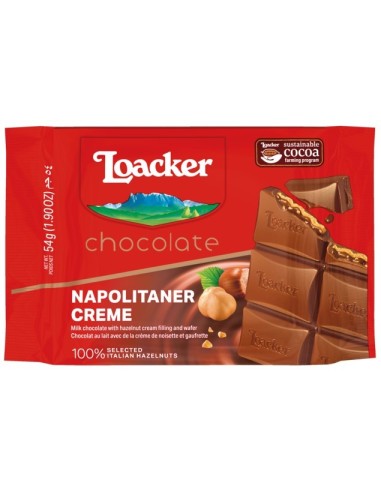 Loacker Cioccolato Napolitaner Creme 54g