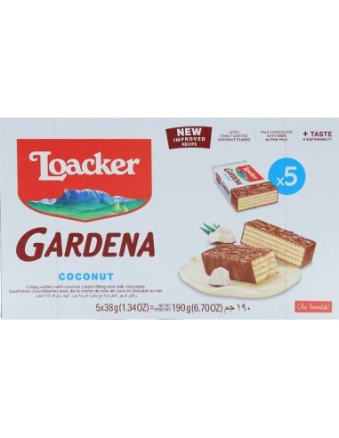 Loacker Gardena Cocco 5Pk  190g