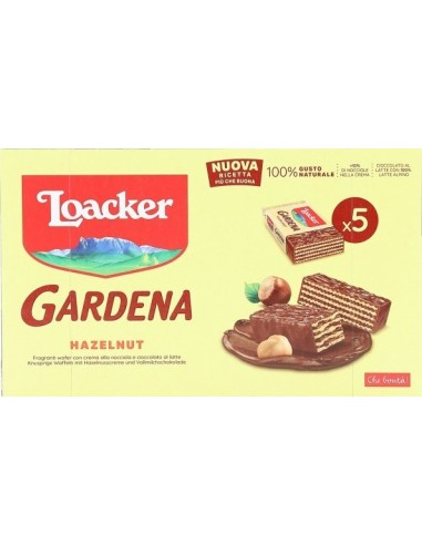 Loacker Gardena Hazelnut 5Pk  190g