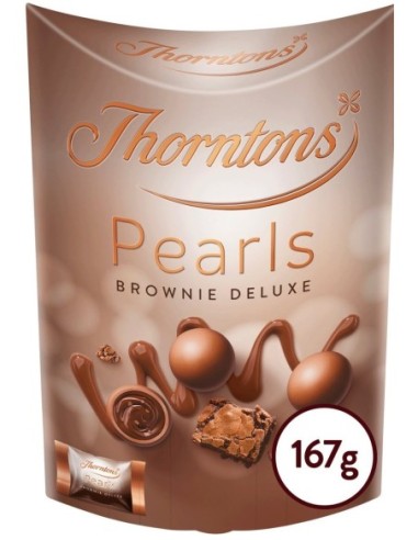 Thorntons Pearls Brownie Deluxe 167g