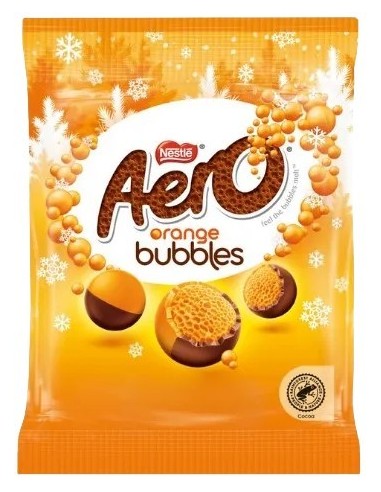 Aero Bubbles Orange Pouch Bag 70g