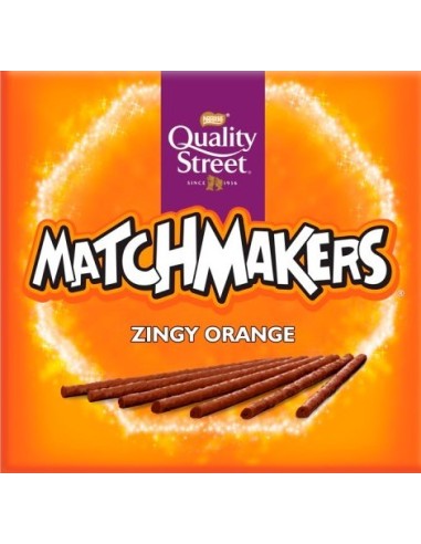 Quality Street Matchmakers Zingy Orange Chocolate Box 120g